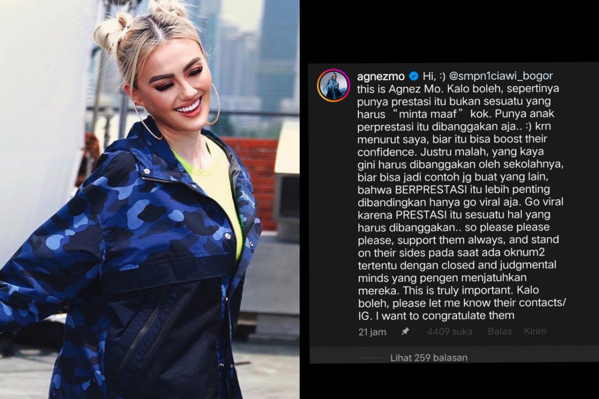 Pesan Menyentuh Agnez Mo pada Siswa SMPN 1 Ciawi, Bungkap Wargaet yang Sebut Generasi Rusak: BERPRESTASI Lebih Penting dari Go Viral Saja!