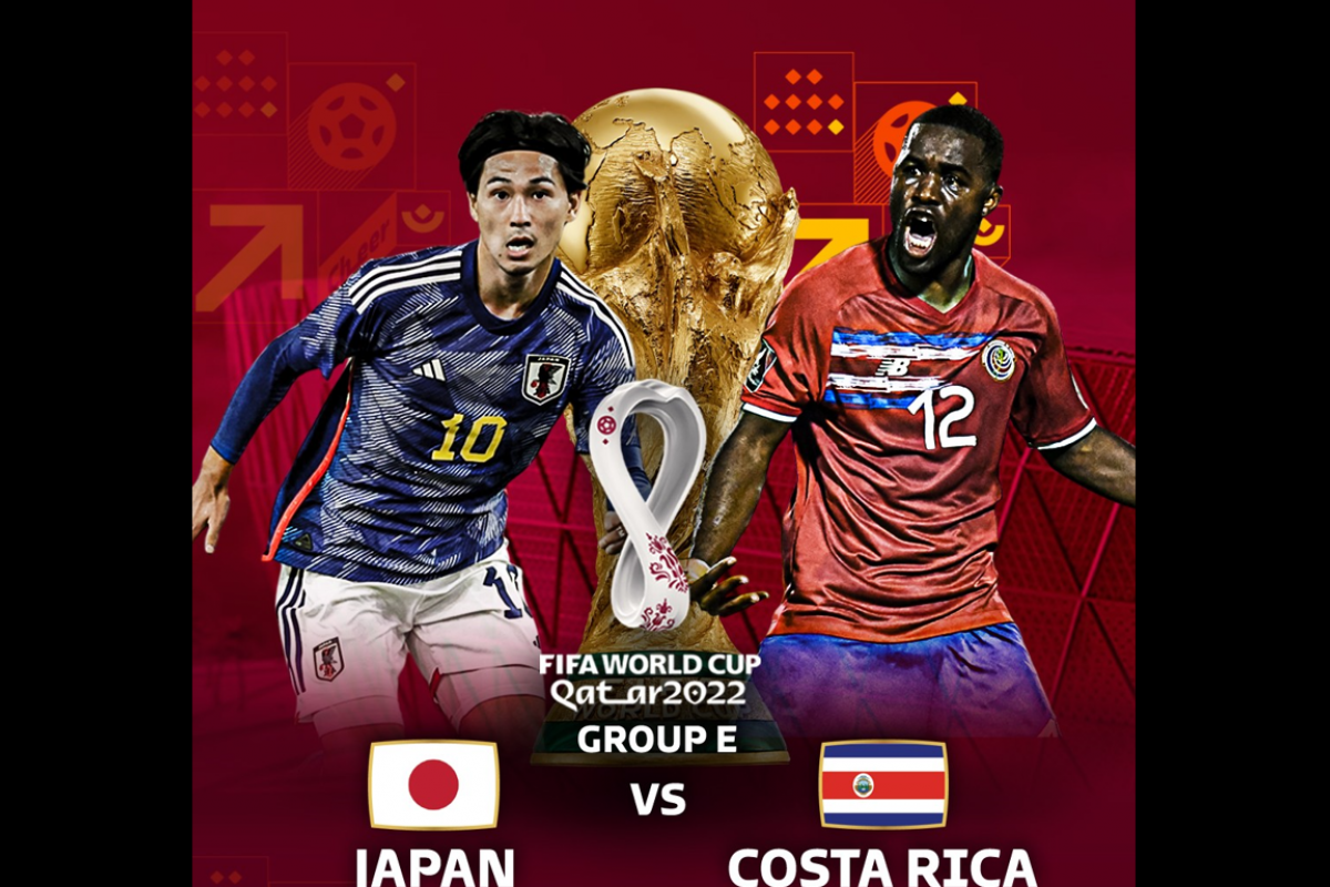 Sedang Tayang! Link Live Streaming Jepang vs Kosta Rika-Piala Dunia 2022 Hari ini Minggu 27 November 2022 GRATIS di SCTV