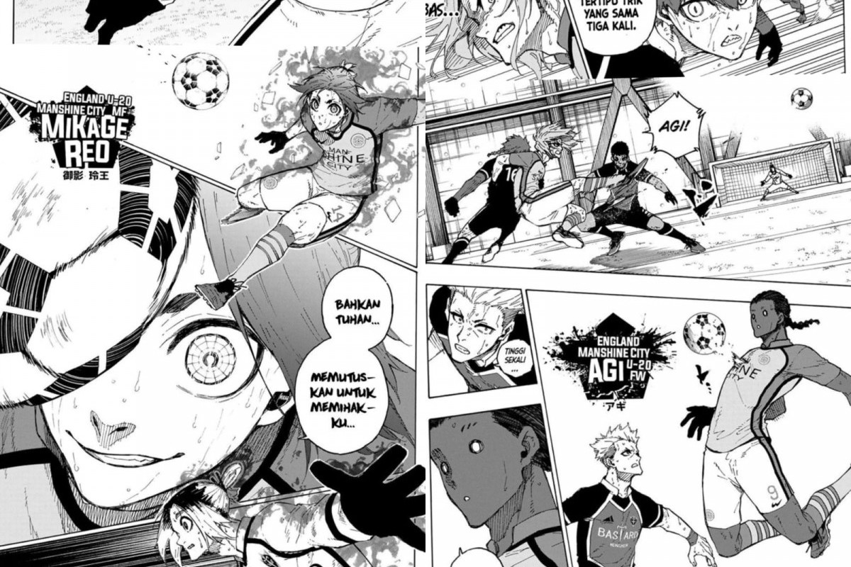 Menegangkan! BACA Manga Blue Lock Chapter 199 Bahasa Indonesia, Pertarungan Sengit Reo dan Nagi Saat Saling Berhadapan