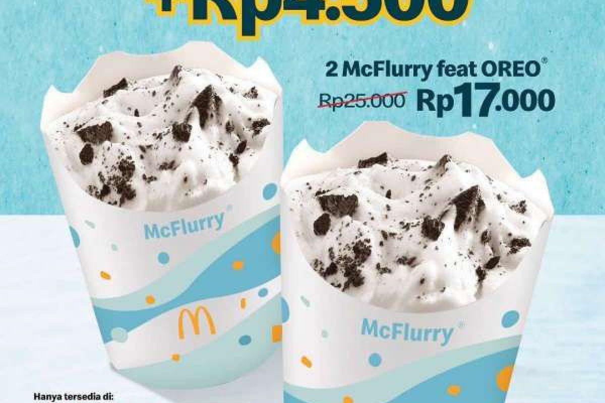 Hanya 3 Hari! Menu Promo McD Terbaru Berlaku 27-29 Januari 2023, Paket Ayam Goreng hingga McFlurry Diskon Kilat Harga Merakyat!