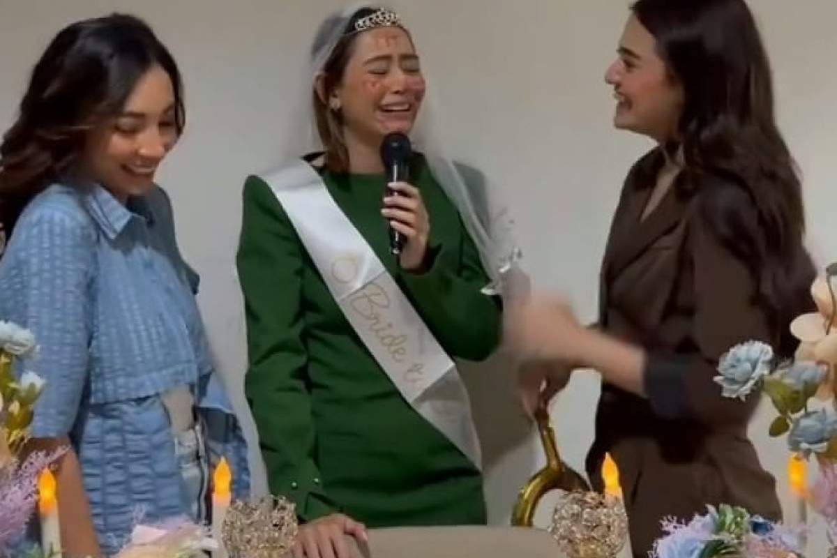 Laura Theux Resmi Menikah dan Adakan Bridal Shower Bareng Pemain Suami Pengganti 