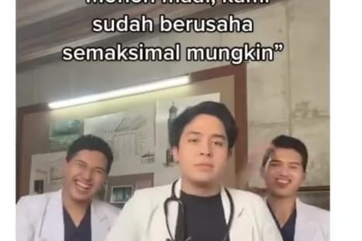 Jerome Polin Kena Semprot Natizen Usai Bikin Konten Joget-Joget Pakai Seragam Dokter Bareng Dokter Kembar Rehan dan Farhan Viral di TikTok