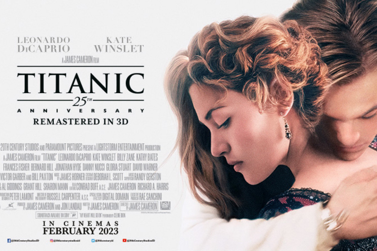 PERDANA! Download Nonton Film Titanic 25th Anniversary, Rilis Hari Ini Rabu, 8 Februari 2023 di Cinepolis Bukan JuraganFilm LayarKaca21