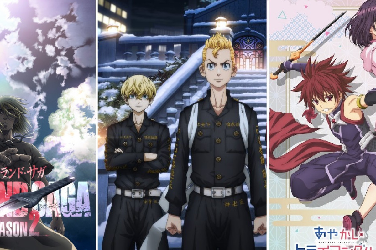 Jadwal Update Anime Winter 2023 - Ada Vinland Saga Season 2, Ayakashi Triangle Hingga Tokyo Revenger Season 2