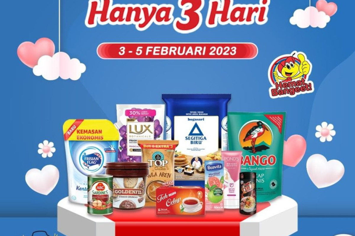 Belanja Hemat Pakai Promo JSM Indomaret Hari ini dan Besok 4-5 Februari 2023, Khusus Jawa Bali dan Lombok! HANYA 2 HARI