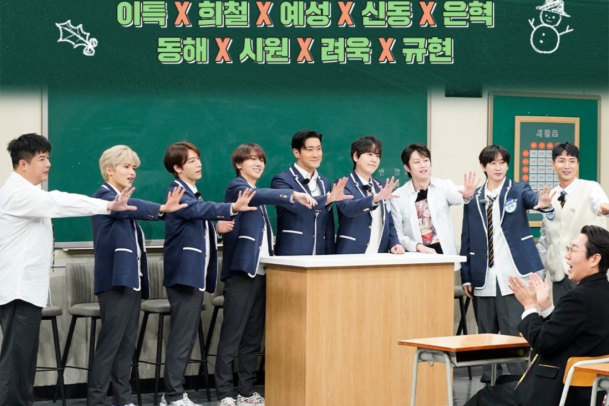 Eksklusif Nonton Knowing Brothers Episode 363 SUB Indo, Super Junior Rayakan Natal Bersama! Bikin Sakit Perut Ngakak Pecah