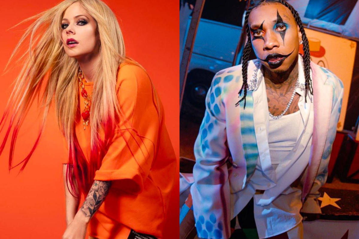 Avril Lavigne Kandas dan Gagal Nikah dengan Mod Sun, Keciduk Pacaran dengan Tyga? Hingga Beredar Foro Ciuman Keduanya