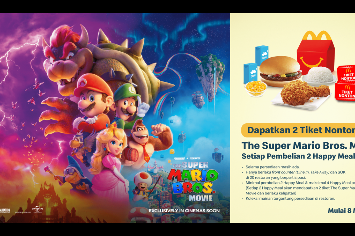 Promo MCD Terbaru Hari ini 10-16 Maret 2023: 3 Ayam Goreng Mekdi + 3 Nasi hingga The Super Mario Bros Movie, Masih Tersedia DISINI