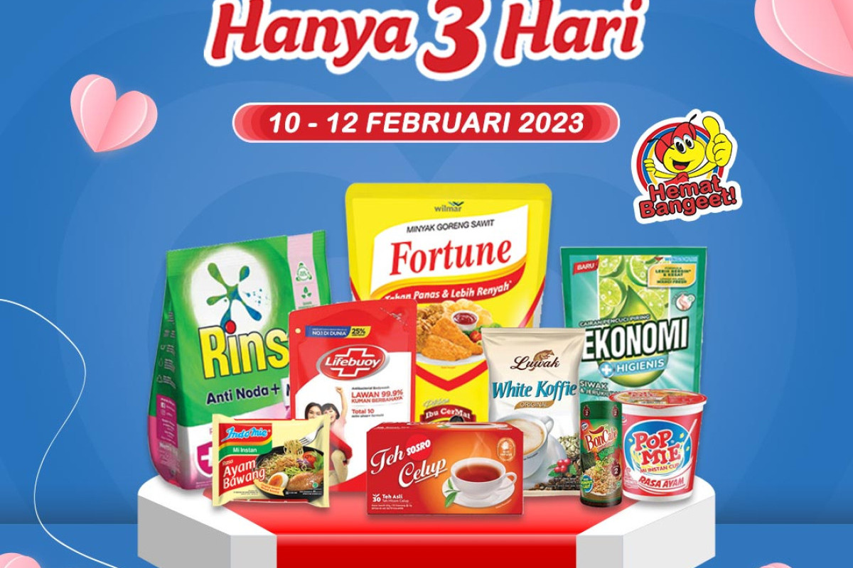 Cek Harga Promo JSM Indomaret Terbaru Hari ini Sabtu Minggu 11-12 Februari 2023, Belanja Banyak Gak Bikin Kantong Kering