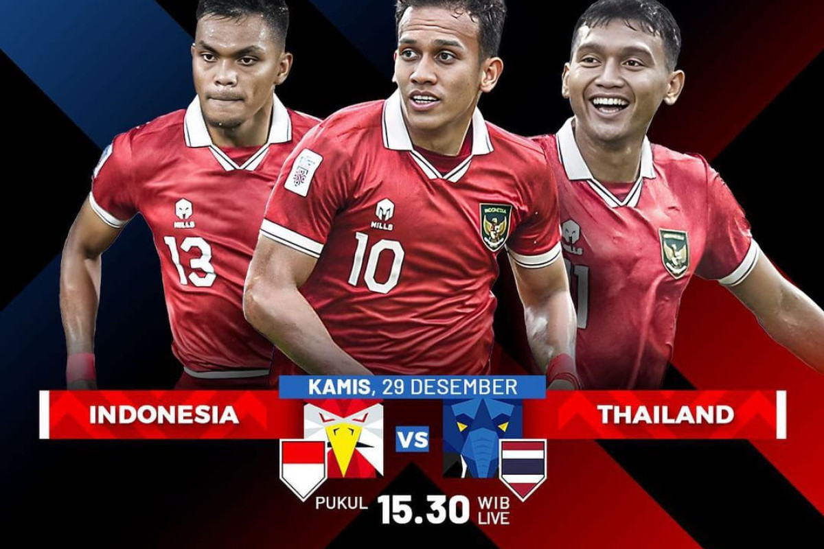 Ramalan dan Prediksi Hasil Skor Indonesia vs Thailand di Piala AFF 2022, Kamis 29 Desember 2022, Akan Seri Atau Menang Nih?