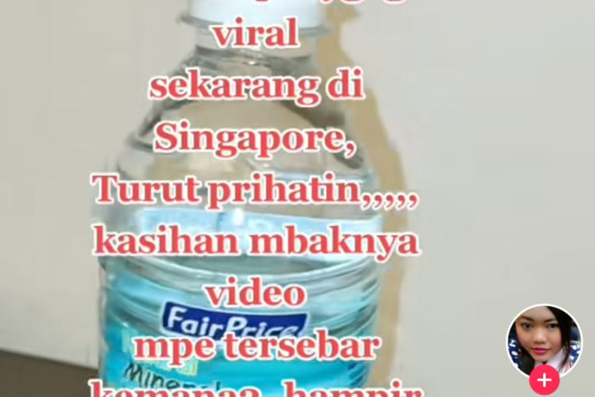 Viral di TikTok Video TKW Singapura Masukkan Botol Aqua ke Alat Kelamin Durasi 1 Menit 39 Detik Kini Jadi Buruan Natizen Ternyata Demi Turuti VCS dari Pacar  