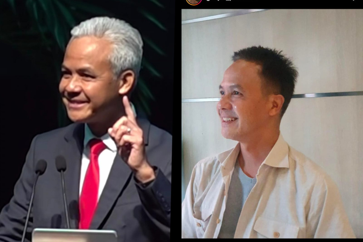 Ganjar Pranowo Pamer Gaya Baru, Ganti Wsrna Rambut Hitam, Penampilan Makin Necis, Ada Hubungan dengan Ramainya Sebutan 'Pemimpin Rambut Putih?