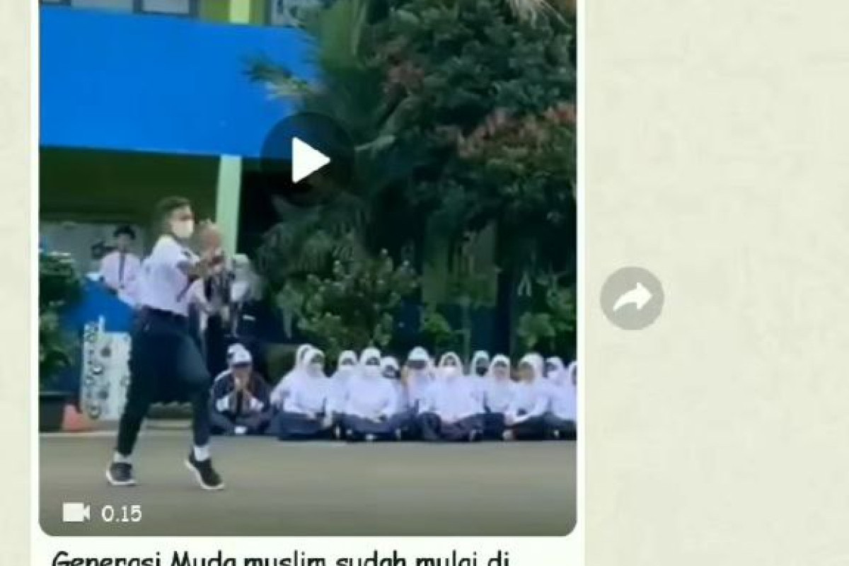 Siswa Dansa Viral Tiktok, Disebut Merusak Generasi Bangsa, SMPN 1 Ciawi Angkat Suara Sebut Atlet Dance Sport Pemenang Medali Emas dan Perak? Cek Faktanya DISINI