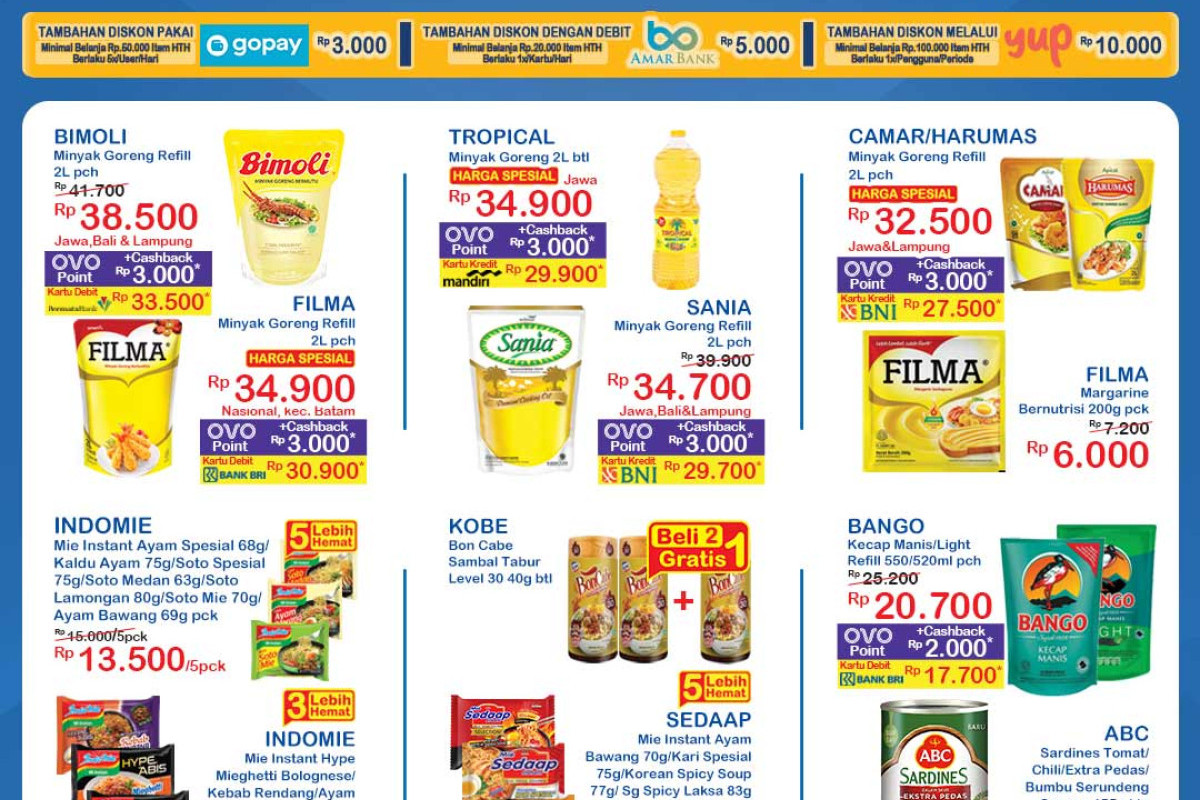 Serbu Diskon s.d Chasback Rp 3 Ribu! Cek Harga Promo JSM Indomaret Terbaru 25-26 Februari 2023, Belanja Kalap Tanpa Ragu