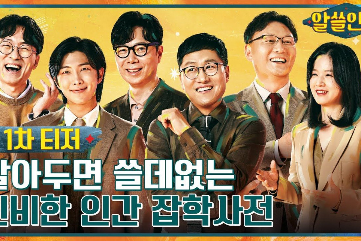 Download Nonton The Dictionary of Useless Human Knowledge Episode 1 2 Sub Indo Variety Show Baru RM BTS, Sinopsis, Jadwal Tayang, Cara Nonton 