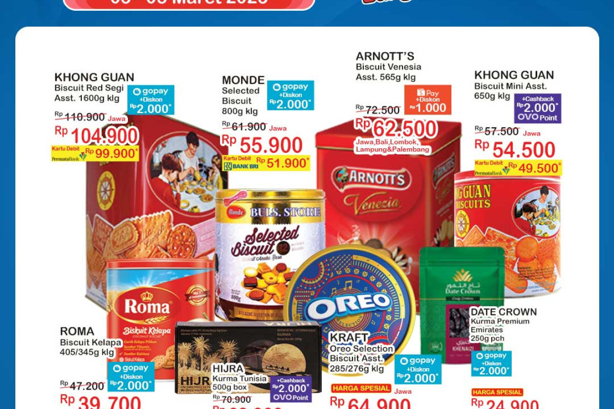 Daftar Harga Promo JSM Indomaret Hari ini Minggu 5 Maret 2023 Terakhir! Spesial Menjelang Ramadhan Banting Harga Semua Item Produk