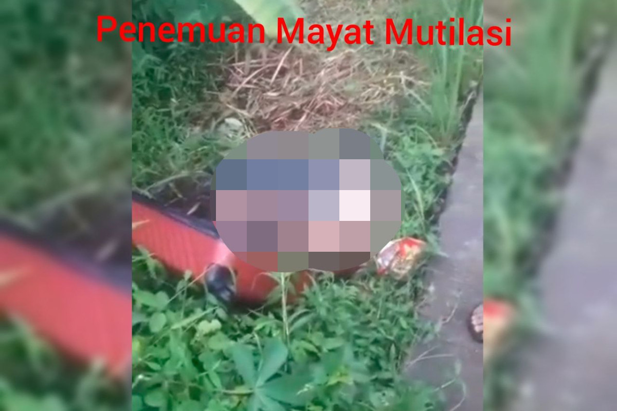 Video Penemuan Mayat Mutilasi dalam Koper Merah di Bogor Viral, Kepala dan Kaki Masih Hilang, Identitas Mr X Masih Tanda Tanya Besar