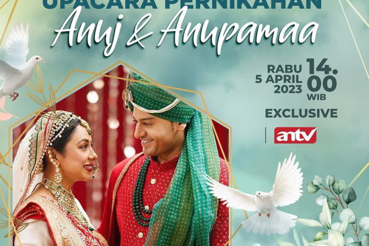 EXCLUSIVE Link Streaming Upacara Pernikahan Anuj dan Anupamaa Hari ini Rabu 5 April 2023 Series India Anupamaa Gratis Berkualitas HD di ANTV 