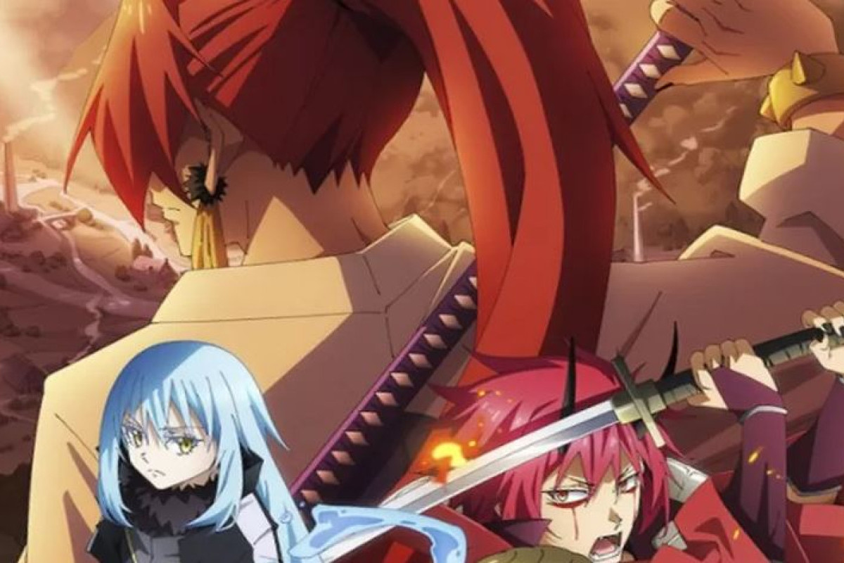 NONTON Anime Tensei Shitara Slime Datta Ken Movie: Guren no Kizuna Sub Indo Full – Streaming Tensura: Scarlet Bonds di Bstation