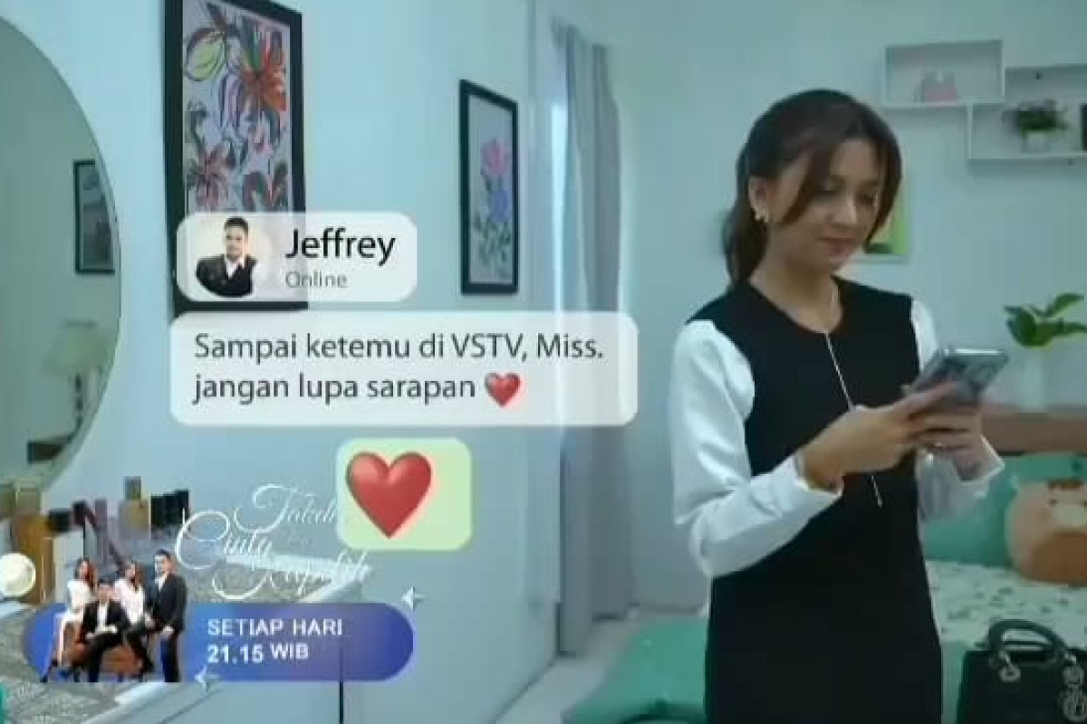 Miss Novia dan Uncle Jeffry Saling Berkirim Chat Mesra Sinopsis Takdir Cinta Yang Kupilih Senin, 6 Februari 2023 dan Link Menontonnya  