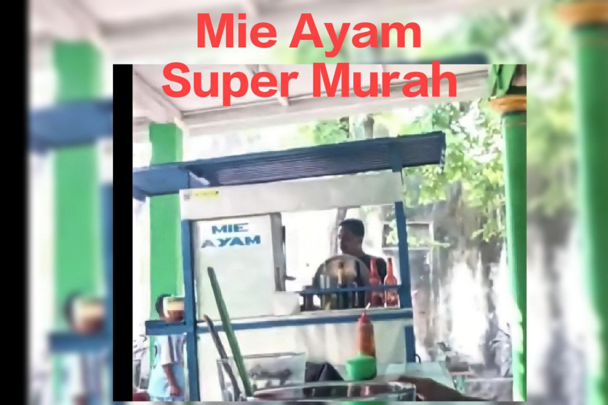 Inilah Mie Ayam Termurah di Jombang Jawa Timur Rp 3 Ribu Saja! Rasa Nikmat Toping Lengkap, Yaampun Bikin Laper