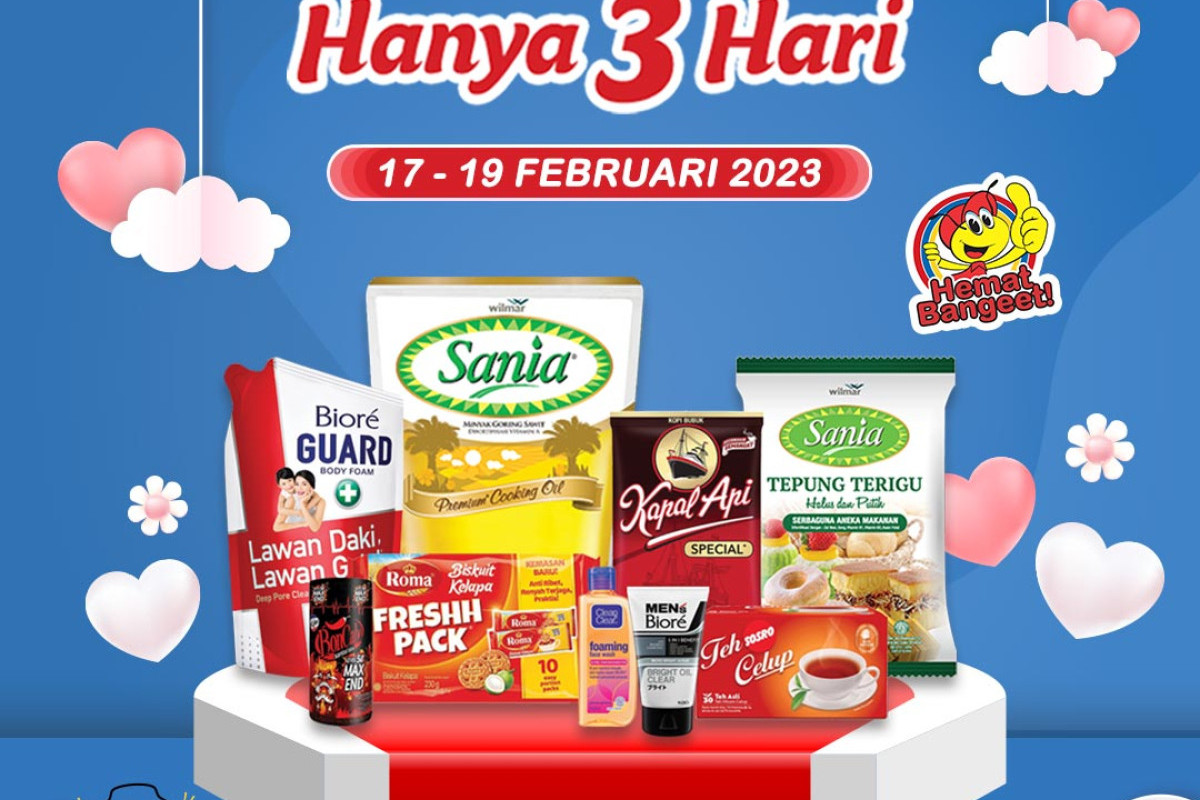 HANYA 3 HARI! Katalog Harga Promo JSM Indomaret Hari ini 17 18 19 Februari 2023, Diskon Besar di Jawa, Bali hingga Lombok