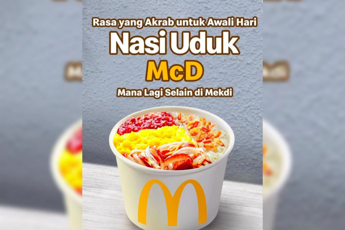 Bebas Makan Enak! Spesial 3.3 Menu Promo MCD Hari ini 3-6 Maret 2023 Terbaru! Potongan Rp 30.000 dan Gratis Satu Porsi Nasi Uduk Bro Sis!