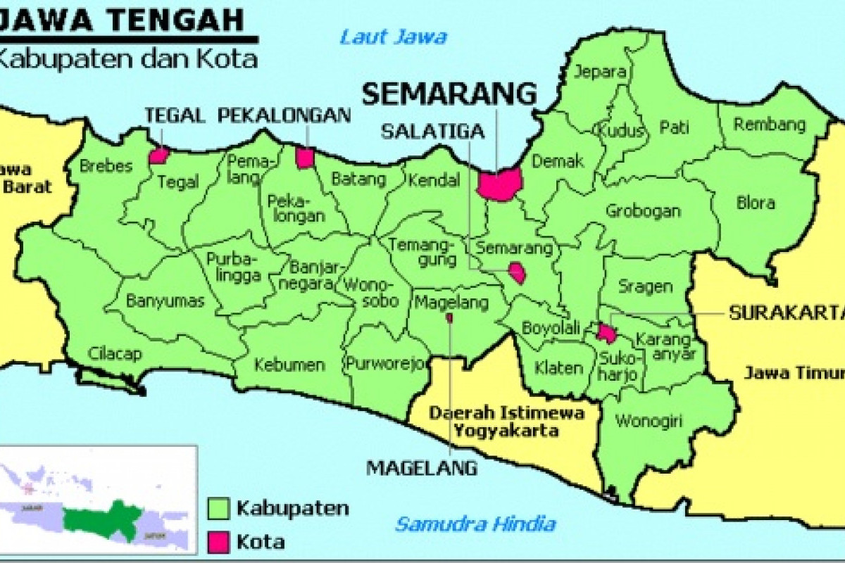 Berikut 5 Kabupaten di Jawa Tengah Terkenal Sepi Penduduk, Apakah Ada Salah Satu Kabupaten Anda?