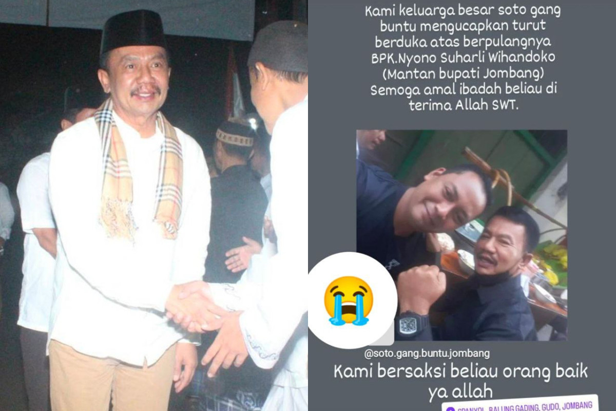 Sakit Jantung, Nyono Suharli  Mantan Bupati Jombang Meninggal Dunia Hari ini, Jenazah Akan Dikebumikan Kapan dan Dimana?