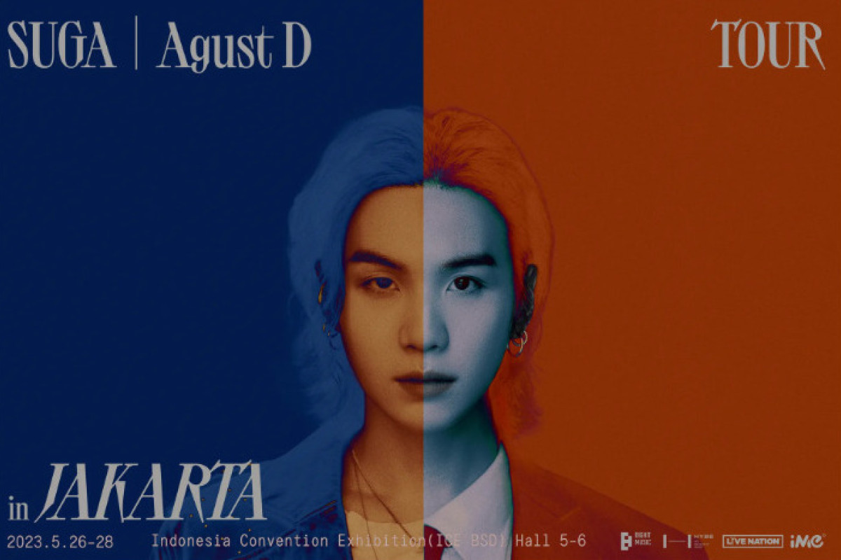 WAR! LINK Beli Tiket Konser SUGA Agust D TOUR IN JAKARTA, Lengkap CAT 5 Hingga VIP