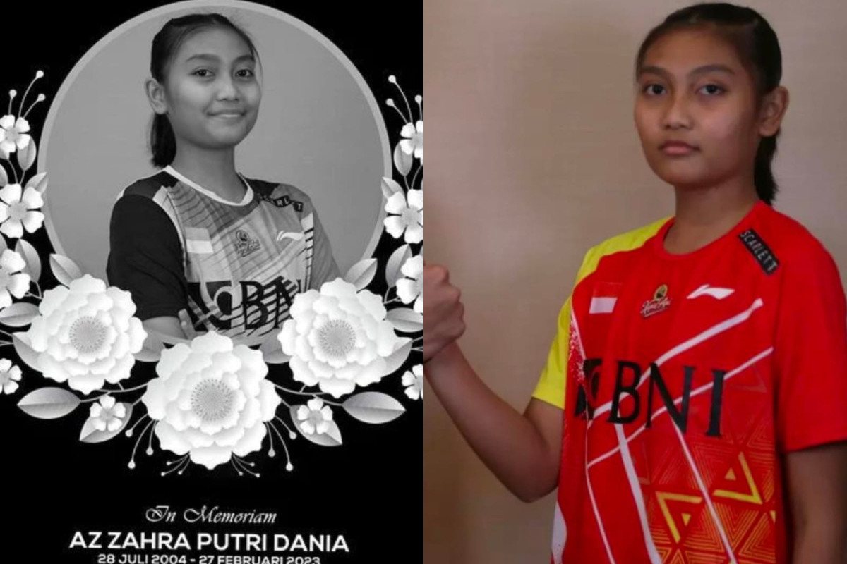 Profil dan Biodata Az Zahra Putri Dania Atlet Bulutangkis yang Meninggal di Usia Muda, Berbakat dan Terkenal Berprestasi