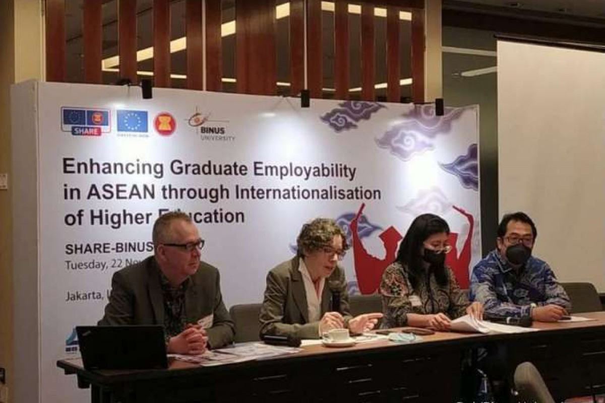 European Union & ASEAN Beri Beasiswa Program SHARE bagi Mahasiswa Binus University