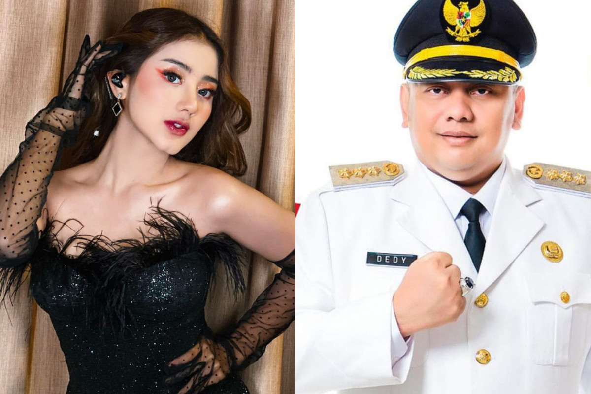 Viral Aksi Dedy Yon Supriyono Wali Kota Tegal Asik Joget dan Rangkul Mesra Biduan Cantik dan Seksi Ghea Youbi hingga Ucie Ucita, Video Diburu Warganet!