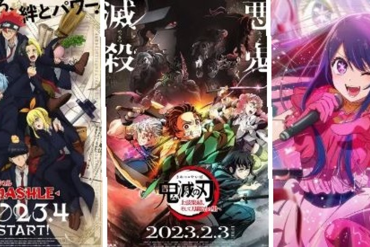 Daftar Anime Tahun 2023 dan Jadwal Tayangnya: Mulai dari Mashle, Demon Slayer Season 3, Oshi no Ko, Hingga SPY X FAMILY Season 2