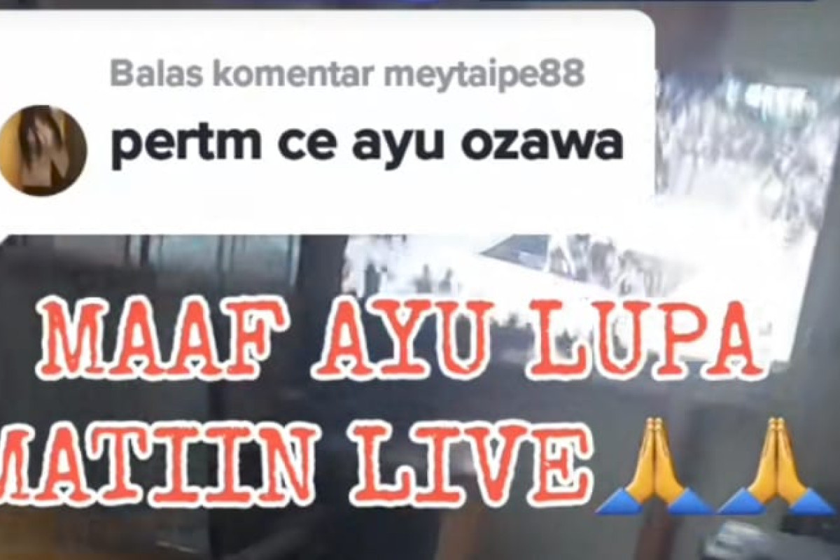 Viral Video TKW Taiwan Lupa Matikan Live Saat Berhubungan Intim dengan Majikan Full dan Mengapa Akun TikTok Ayu Ozawa Minta Maaf? 