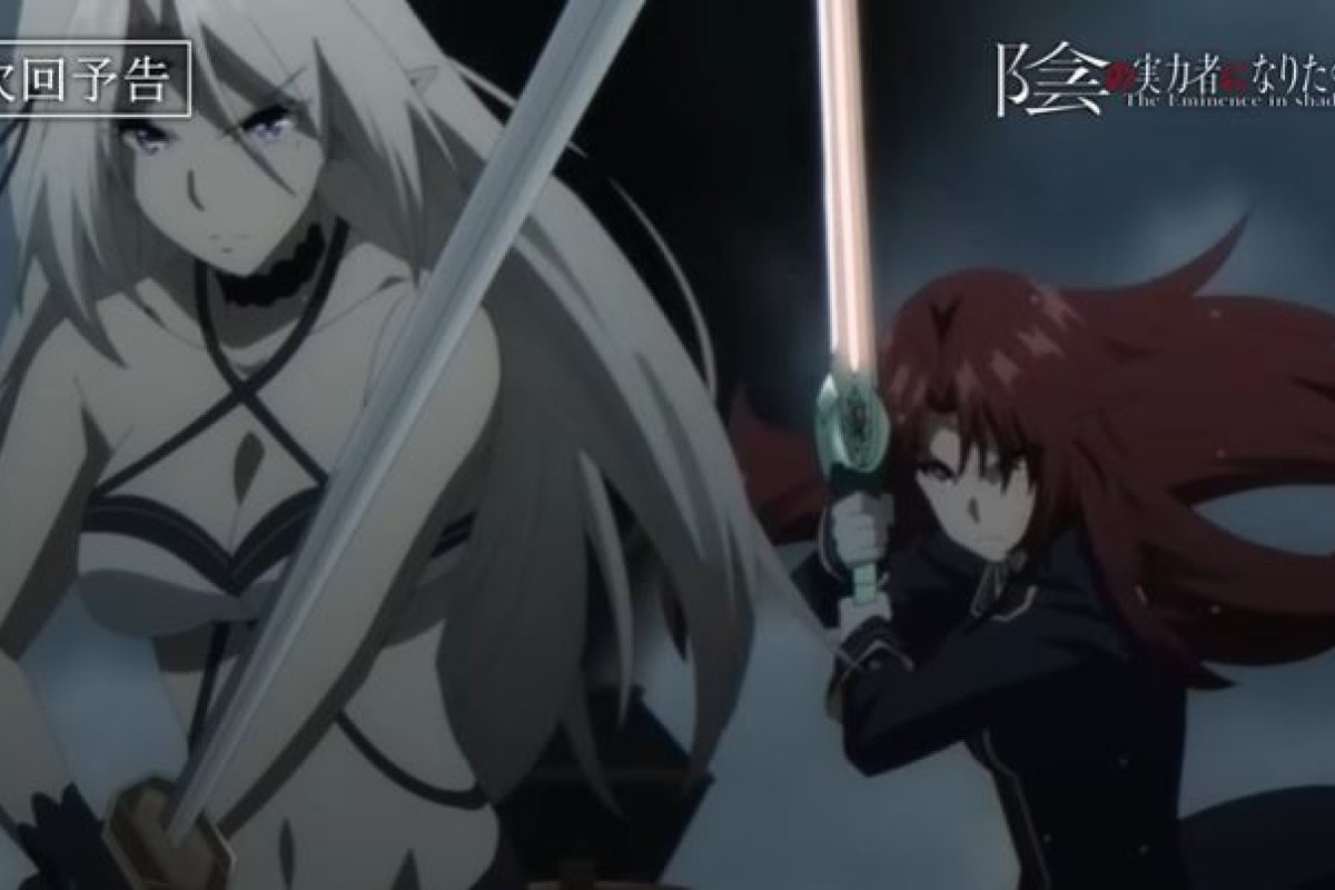 YUK NONTON! Kage no Jitsuryokusha ni Naritakute Episode 20 Subtitle Indonesia: Shadow Garden VS. Dark Knights – Streaming Anime The Eminence In Shadow Ep. 20 Selain Anoboy