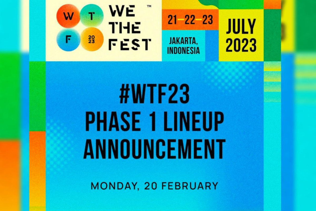 Line up dan Daftar Penyanyi We The Fest 2023 di Jakarta, Puluhan Penyanyi Luar dan Lokal, The Strokes hingga The 1975, Kunto Aji hingga Sabrina Carpenter