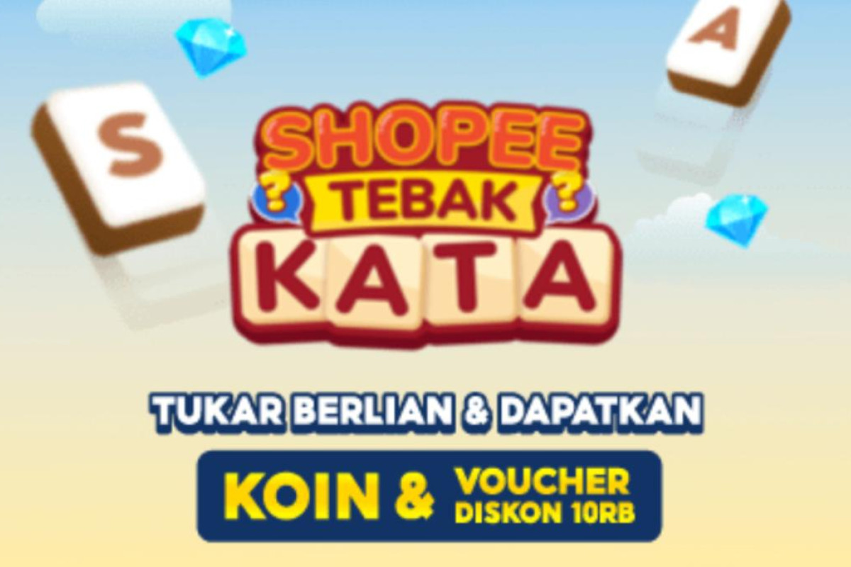 Kunci Shopee Tebak Kata Tantangan Harian, Hari Ini Senin, 6 Maret 2023 - Ada Promo Gratis Ongkir