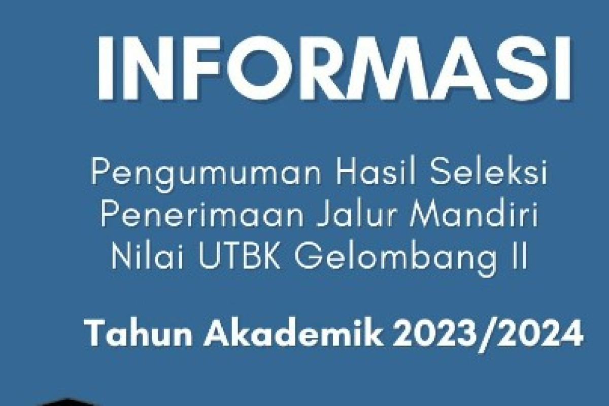SIMAK Link Pengumuman Mandiri UB 2023 Gelombang 2 Jalur Rapor, Cek di Laman pengumuman.ub.ac.id