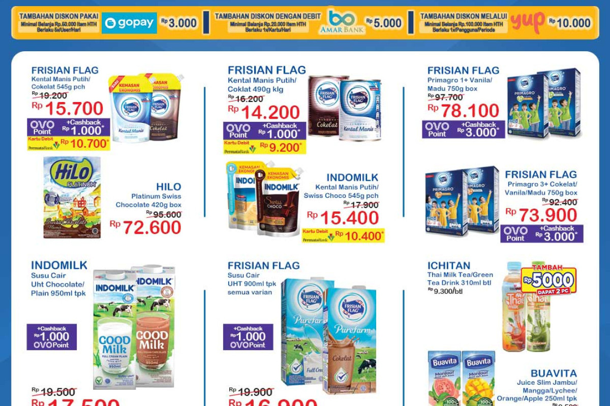 Belanja Hemat! Cek Katalog Promo Indomaret Hari ini 17-19 Februari 2023 Seluruh Inonesia, Harga Minya hingga Susu dan Snack Makin Murah