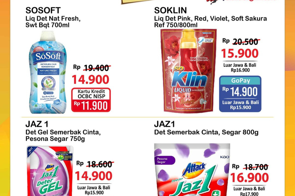 Berkah Sebelum Ramadhan! Katalog Harga Promo Alfamart Hari ini Sabtu, 4-5 Maret 2023, Belanja Pintar Pakai Diskon Hemat