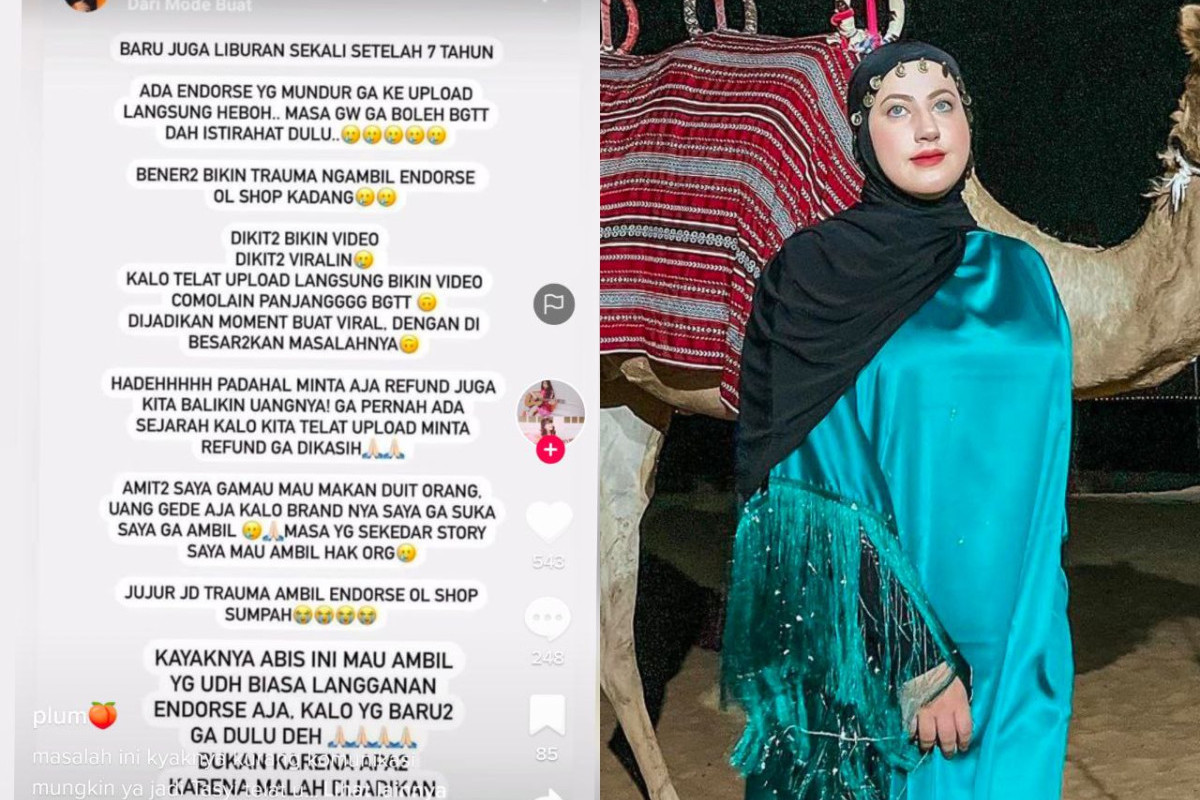 Viral Tasyi Athasia Dituding Telantarkan Endorse Olshop, Pilih Liburan? Warganet: Kerja itu Profesional