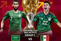 CEK Kode Biss Key Arab Saudi vs Meksiko Kamis 1 Desember 2022, Streaming Piala Dunia SCTV, GRATIS