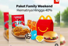 Lebih Hemat 40%! Menu Promo McD Jumat 17 Februari 2023 Spesial Paket Family Gratis Permainan! Dijamin Kenyang Karena Harga Bikin Tenang