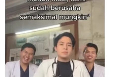 Jerome Polin Kena Semprot Natizen Usai Bikin Konten Joget-Joget Pakai Seragam Dokter Bareng Dokter Kembar Rehan dan Farhan Viral di TikTok