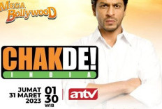 Mega Bollywood Tayang Jam Berapa? Simak Jadwal TV ANTV Jumat 31 Maret 2023: Chakde, Sinema Horor Asia hingga Acara Ramadhan 