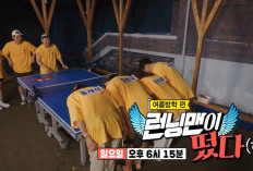 Update STREAMING Running Man Episode 666 SUB Indo: Pertempuran Lumpur dan Tenis! Hari ini Minggu 6 Agustus 2023 di Viu Bukan NoDrakorid