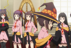 Link Nonton Kono Subarashii Sekai ni Bakuen wo! Episode 1 Sub Indo: Masa Lalu Megumin di Akademi! Streaming Langsung Bukan Anoboy