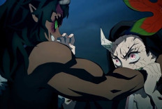 SPOILER Kimetsu no Yaiba Season 3 Episode 5: Bilah Pedang Merah Terang, Menyelamatkan Haganezuka