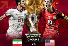CEK Kode Biss Key Iran vs USA Dini Hari ini Rabu 30 November 2022, Nonton Piala Dunia 2022 GRATIS di SCTV